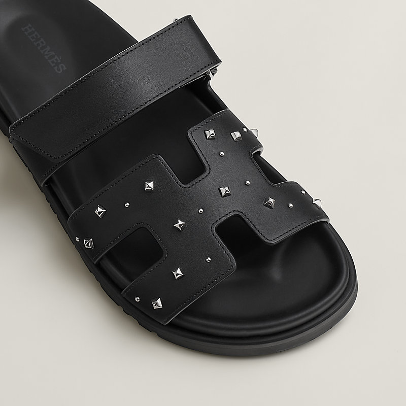 サンダル 《シプレ》 - ブラック | Hermès - エルメス-公式サイト